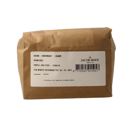 Jacob Hooy Eikebast gesneden 250 Gram