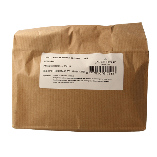 Jacob Hooy Groene poeder speciaal 1 Kilogram