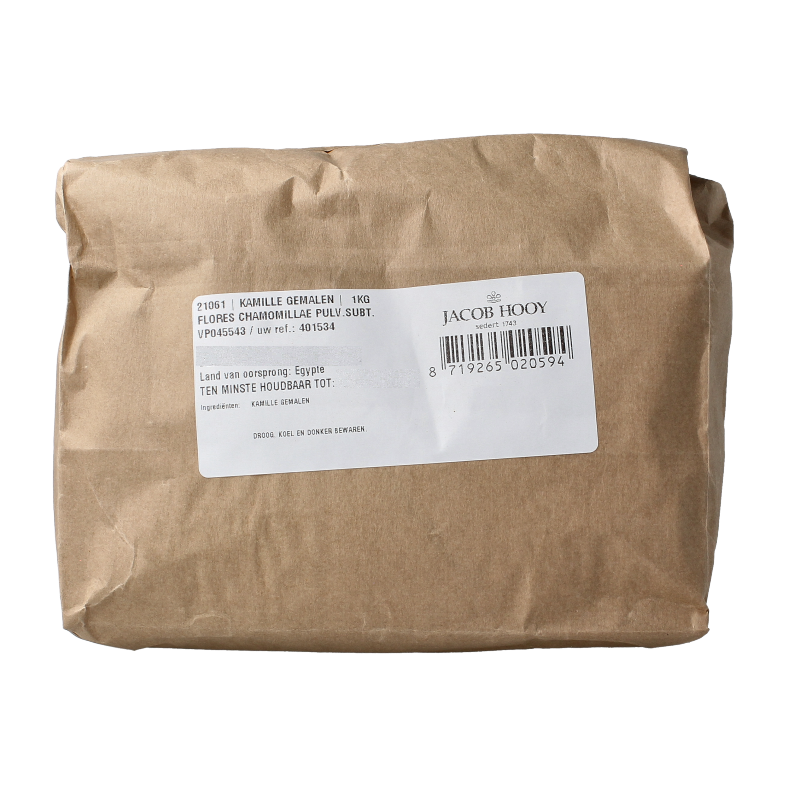 Jacob Hooy Kamille gemalen 1 Kilogram