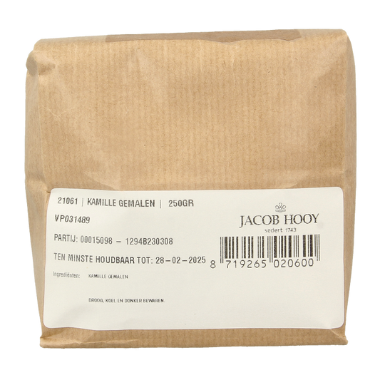 Jacob Hooy Kamille gemalen 250 Gram