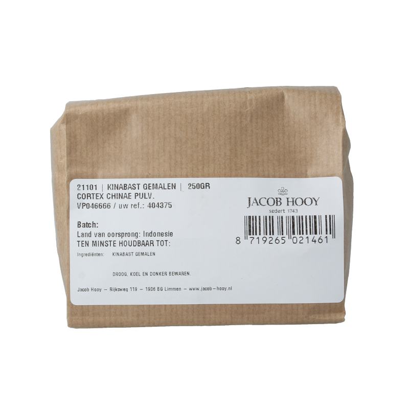 Jacob Hooy Kinabast gemalen 250 Gram