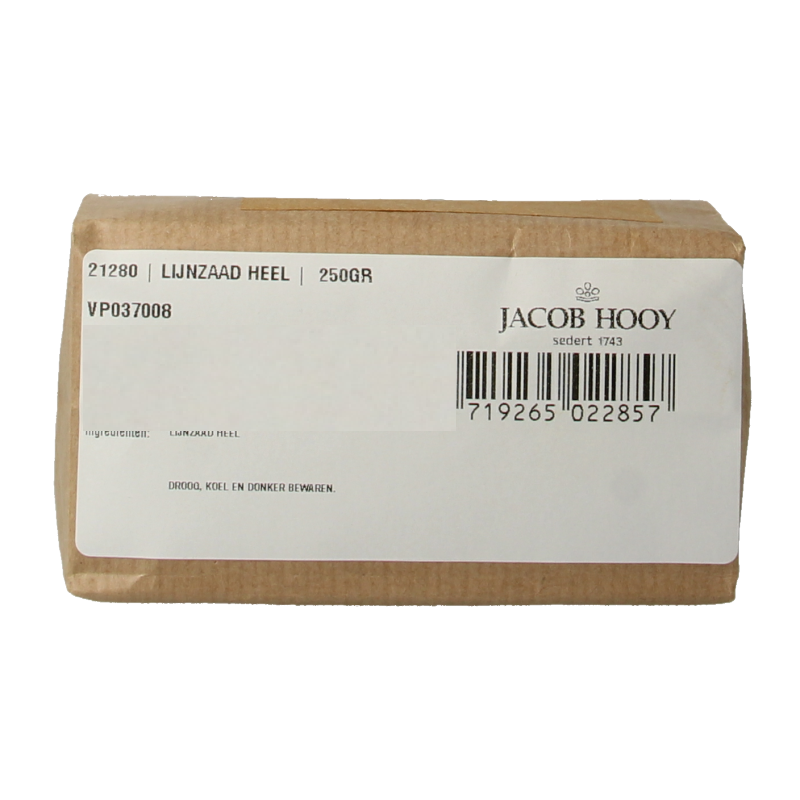Jacob Hooy Lijnzaad 250 Gram