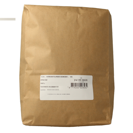 Jacob Hooy Mariadistelkruid gesneden 1 Kilogram