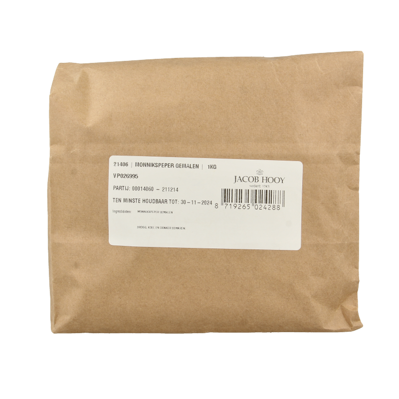 Jacob Hooy Monnikspeper gemalen 1 Kilogram