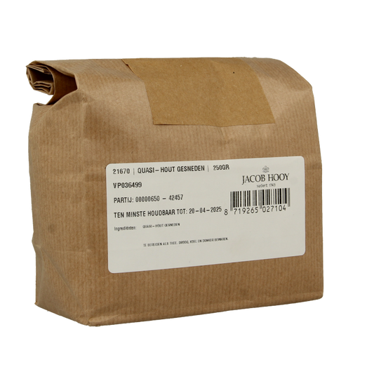 Jacob Hooy Quassi hout gesneden  250 Gram