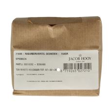 Jacob Hooy Rabarberwortel gesneden 250.00 Gram