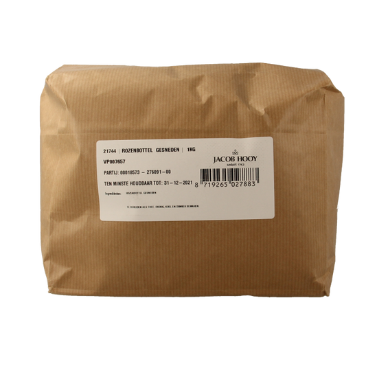 Jacob Hooy Rozenbottels zonder zaad gesneden 1 Kilogram