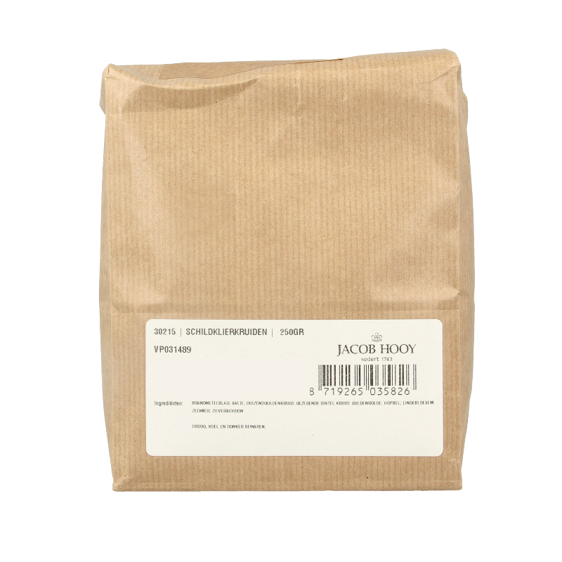 Jacob Hooy Schildklierkruiden 250 Gram