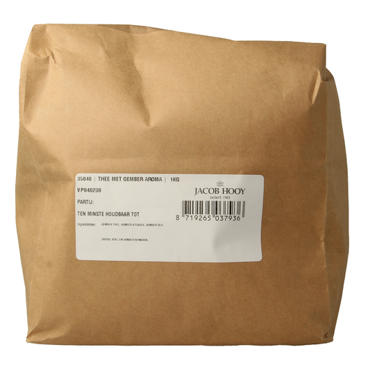 Jacob Hooy Thee met gember aroma  1 Kilogram