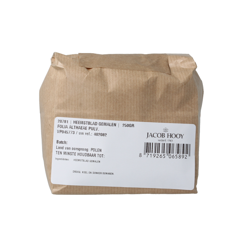 Jacob Hooy Heemstblad gemalen 250 Gram