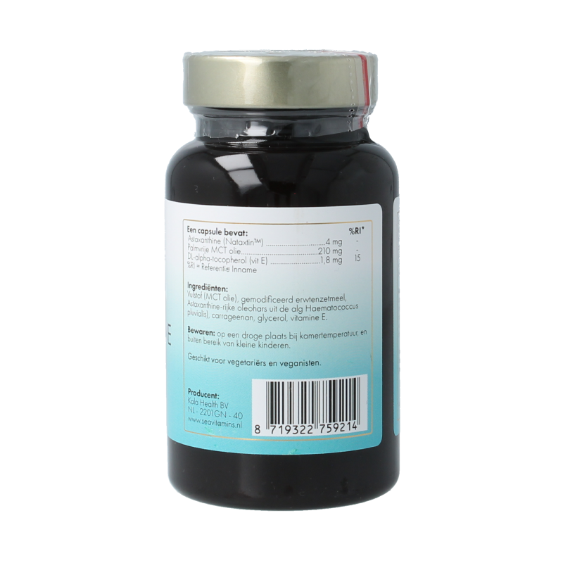 Liever Gezond Astaxanthine vegan 90 Vegetarische capsules