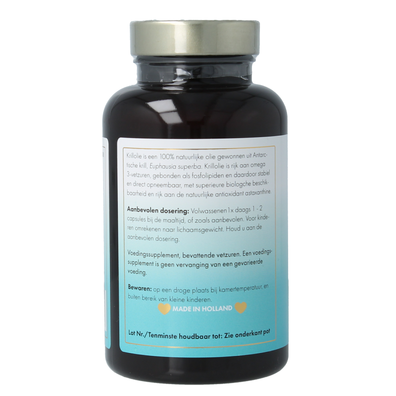 Sea Vitamins Krill olie omega 3 90 Vegetarische capsules
