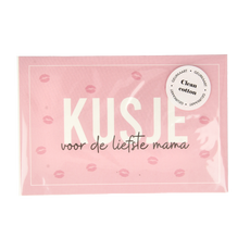Soap & Gifts Geurkaart kusje voor de liefste mama 1.00 Stuks