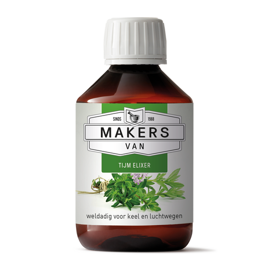 Hoestdrankmakers Tijm elixer 200 Milliliter