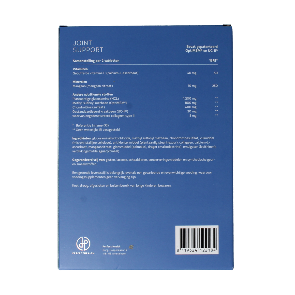 Perfect Health Joint support 30.00 Tabletten