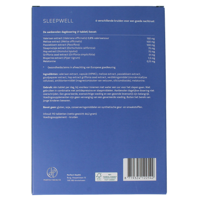 Perfect Health Sleepwell 90.00 Tabletten