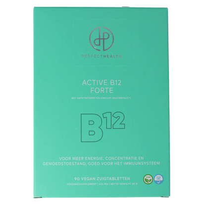 Perfect Health Active B12 forte 90.00 Zuigtabletten