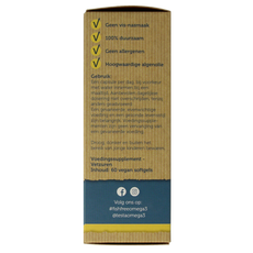 Testa Omega 3 algenolie 250mg DHA vegan NL 60.00 Vegetarische capsules