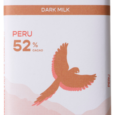 Chocolatemakers Awajun 52% donkere melk fairtrade bio 80.00 Gram