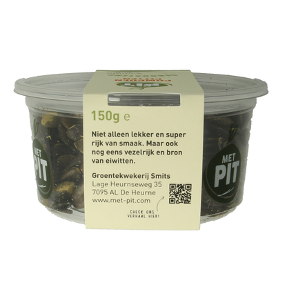 Met PIT Pompoenpitten geroosterd 150.00 Gram
