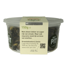 Met PIT Pompoenpitten geroosterd 150 Gram