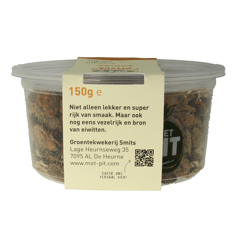 Met PIT Pompoenpitten honing 150 Gram