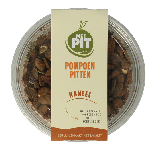 Met PIT Pompoenpitten kaneel 150 Gram