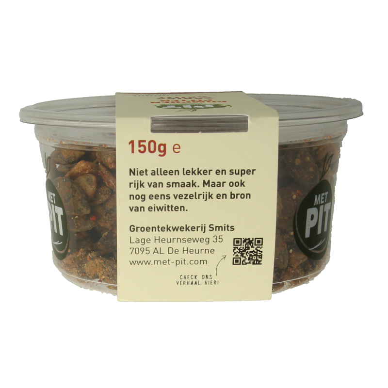 Met PIT Pompoenpitten honing chili 150 Gram