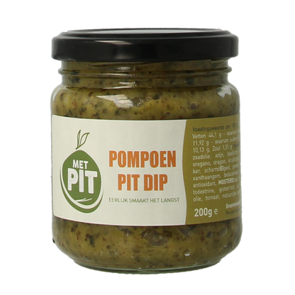 Met PIT Pompoenpit dip 200.00 Gram