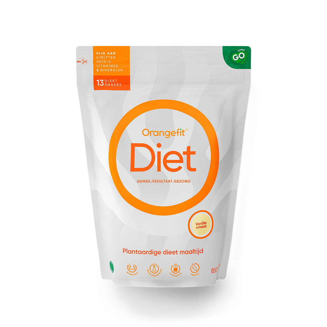 Orangefit Diet shake vanilla 850.00 Gram