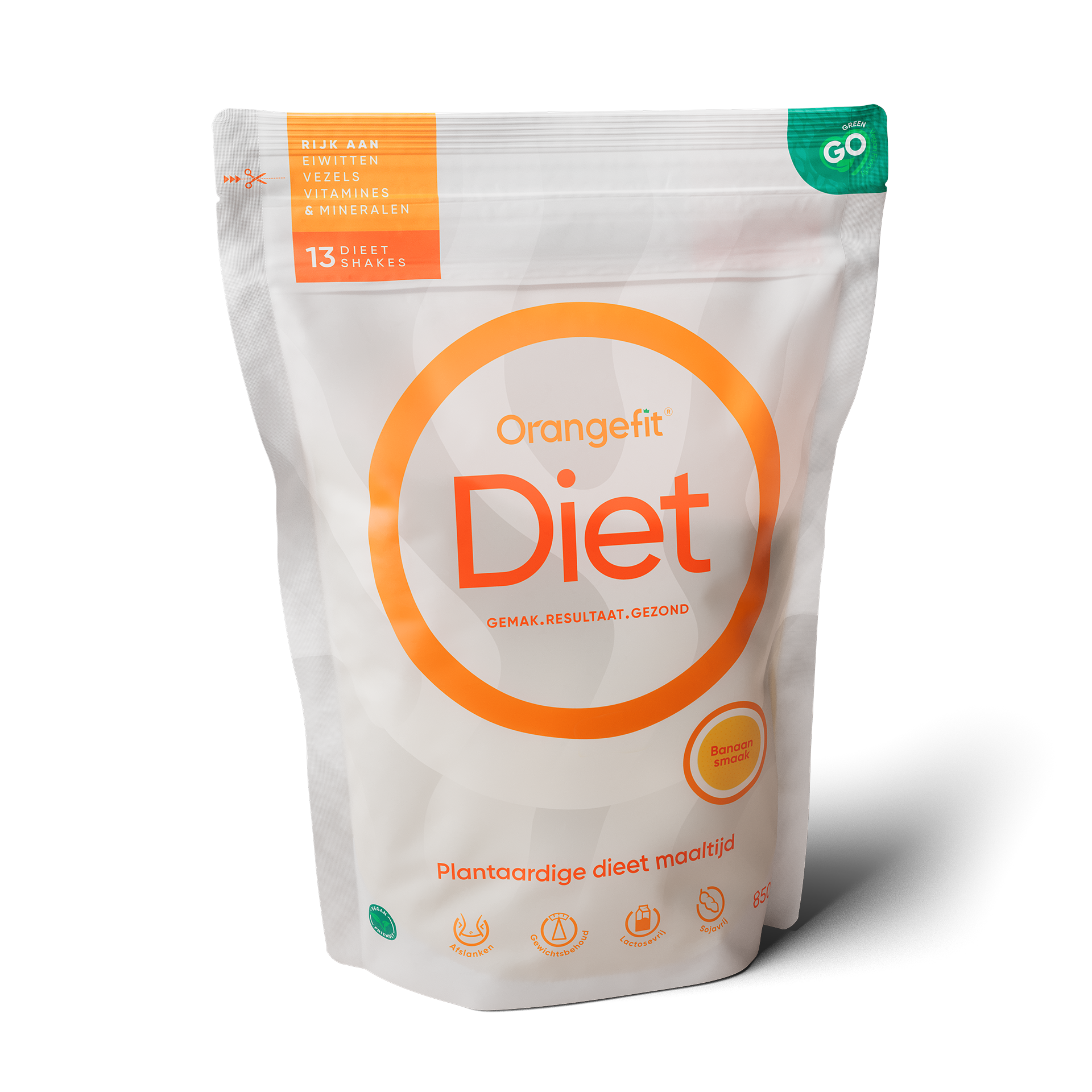 Orangefit Diet shake banana 850.00 Gram