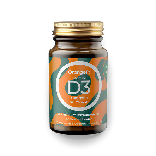 Orangefit Vitamine D3 90.00 Vegetarische capsules