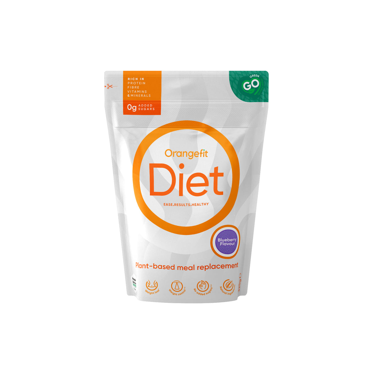 Orangefit Diet shake blueberry 325.00 Gram