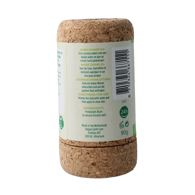 Happy Earth Pure crystal deodorant unscented 90 Gram