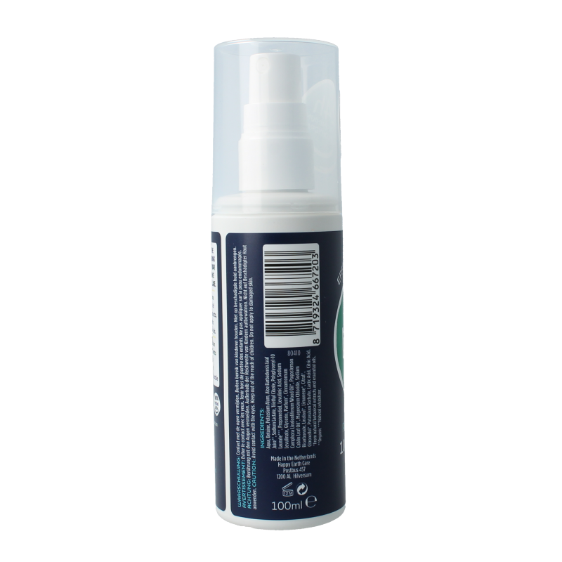 Happy Earth Pure deodrant spray men protect 100 Milliliter