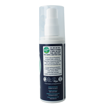Happy Earth Pure deodrant spray men protect 100 Milliliter