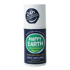 Happy Earth Pure deodorant roll-on men protect 75.00 Milliliter