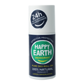 Happy Earth Pure deodorant roll-on men protect 75 Milliliter