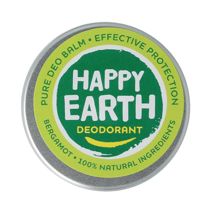 Happy Earth Pure deodorant balm bergamot 45.00 Gram