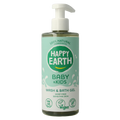 Happy Earth Was & badgel zeepvrij baby & kids 300 Milliliter