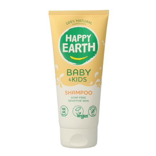 Happy Earth Shampoo voor baby & kids 200 Milliliter