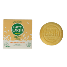 Happy Earth Shampoobar voor baby & kids 50 Gram