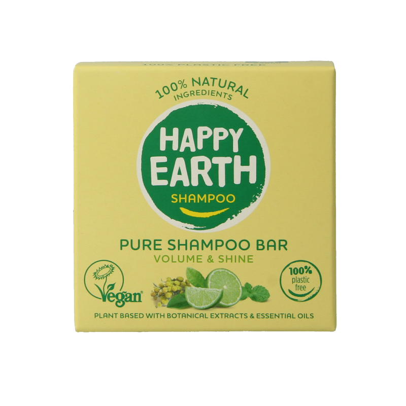 Happy Earth Shampoobar volume & shine 70 Gram