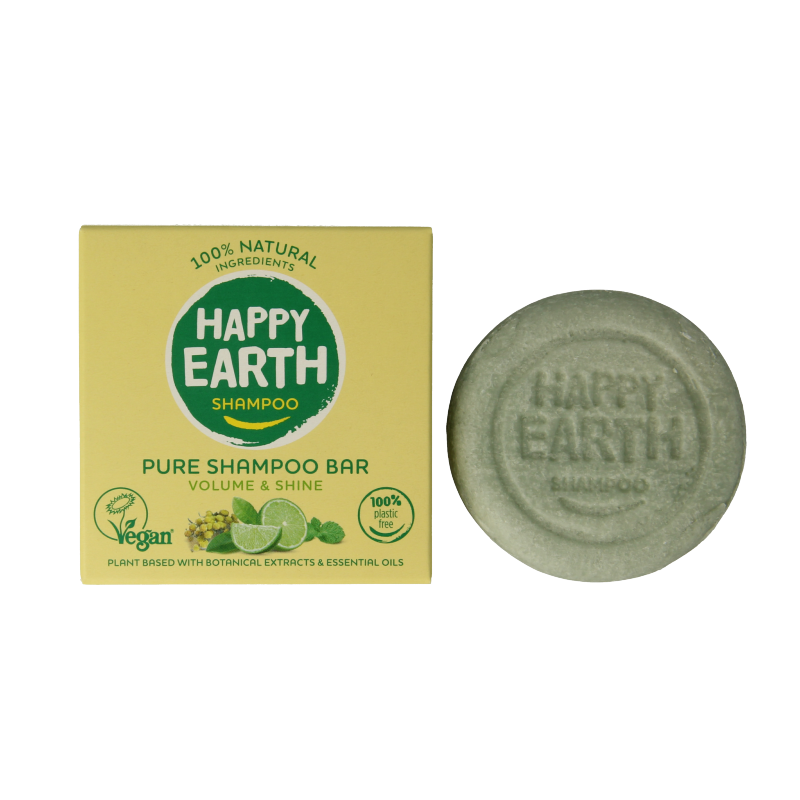 Happy Earth Shampoobar volume & shine 70 Gram