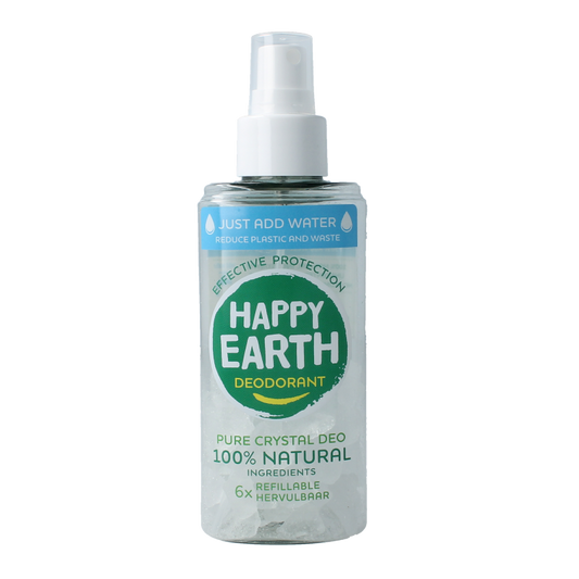 Happy Earth Natuurlijke just add water unscented spray 50 Gram
