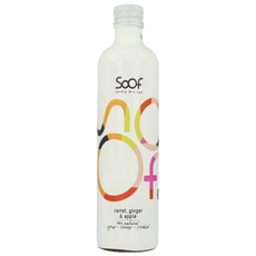 Soof Drinks Siroop wortel gember & appel 340.00 Milliliter