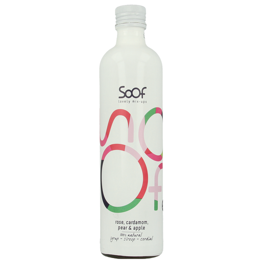 Soof Drinks Siroop kardemom peer & appel 340.00 Milliliter