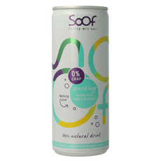 Soof Drinks Sparkling citroen munt & appel 250.00 Milliliter