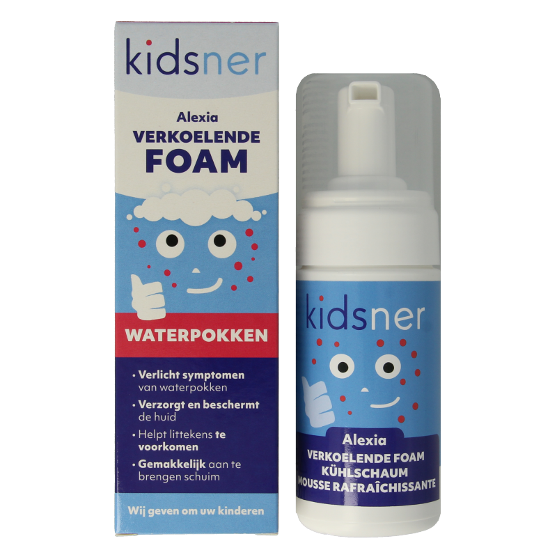 Kidsner Alexia verkoelende foam bij waterpokken 100 Milliliter
