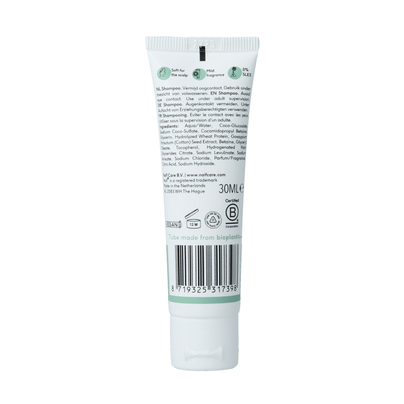 Naif Shampoo nourishing 30 Milliliter